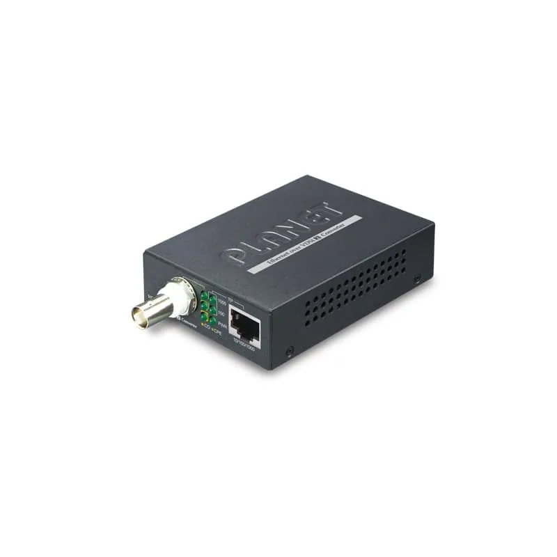 PLANET PLANET VC-232G 1-Port Gigabit Ethernet over Coaxial Converter 200/100Mbps switch module — product photo