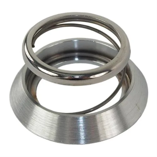 Em-D-Kay Padlocks Em-D-Kay Padlocks WSC2 Satin Chrome Cylinder Collar Guard with Spring and Washer — product photo