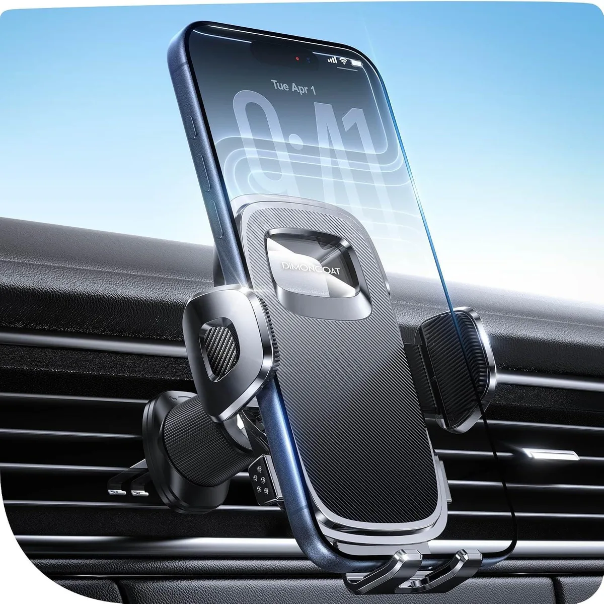 Keyence Keyence Dual Metal Hook Vent Phone Mount 2026 — product photo