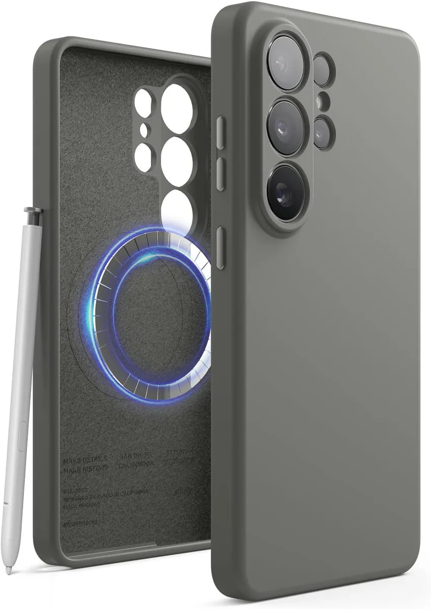 Transcend Transcend Case Galaxy S26 Ultra Magnetic Silicone MagSafe Medium Grey — product photo