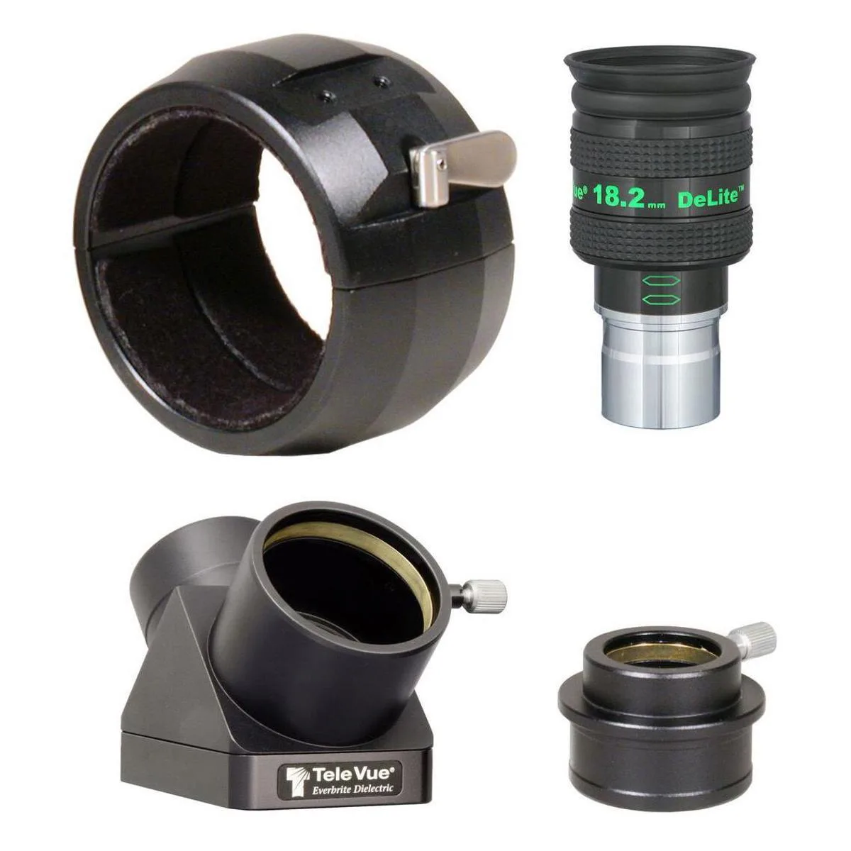 Tele Vue Tele Vue TV-85 Accessory Package 18.2mm DeLite 2" Everbrite Diagonal — product photo