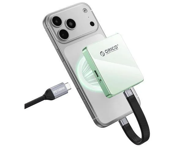LORDWORLD LORDWORLD AP42P Magnetic NVMe Enclosure 10Gbps PD100W Green — product photo