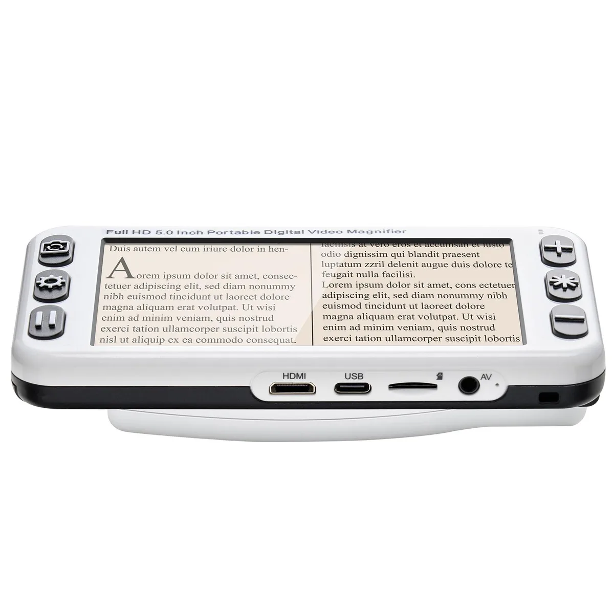 VEVOR VEVOR YS012 5 inch LCD Digital Magnifier 13MP Dual Lens 2X-48X 26 Color Modes — product photo