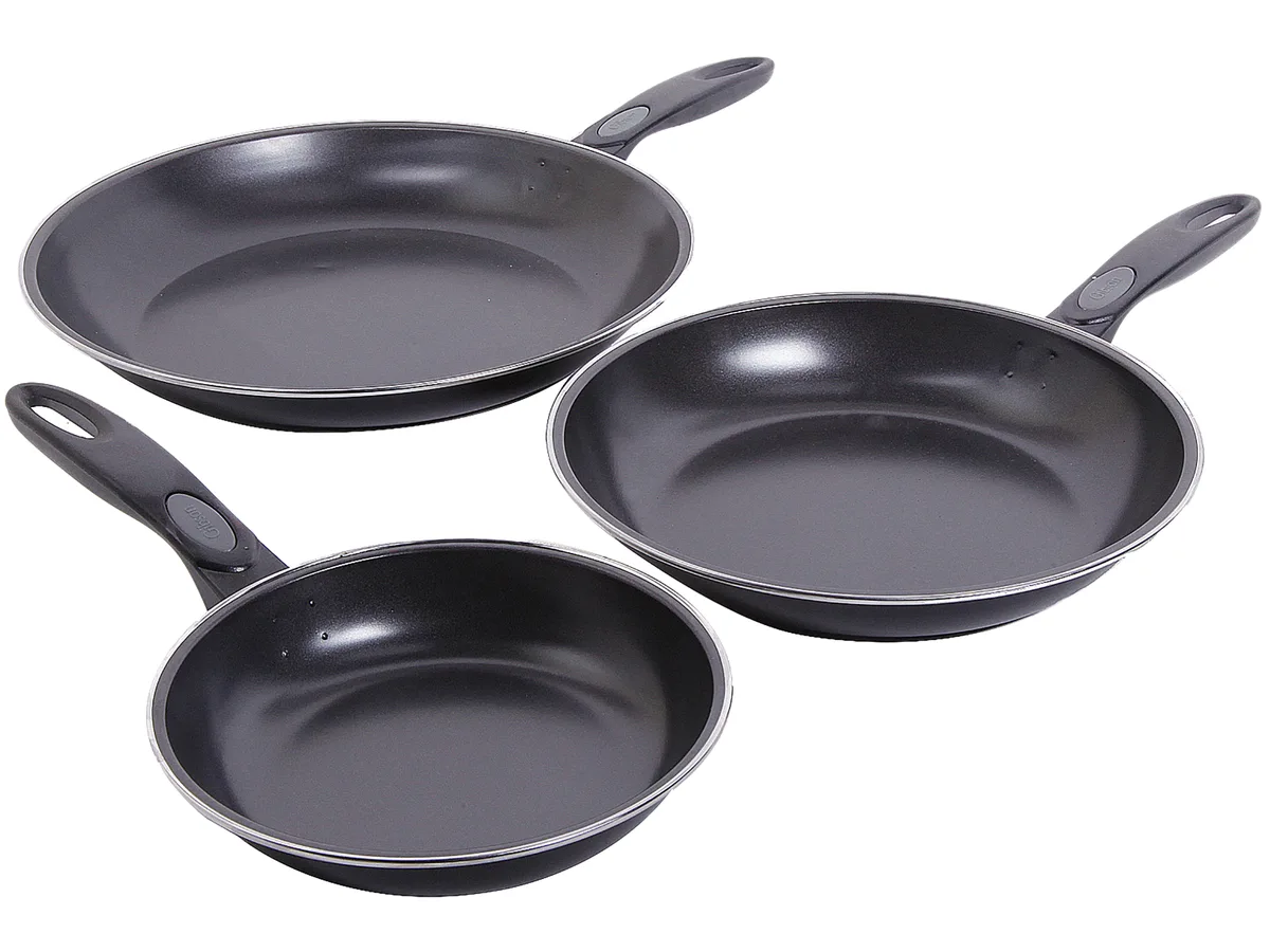 Gibson Overseas Gibson Overseas 91501.03 3 Piece Carbon Steel Cookware Set — product photo