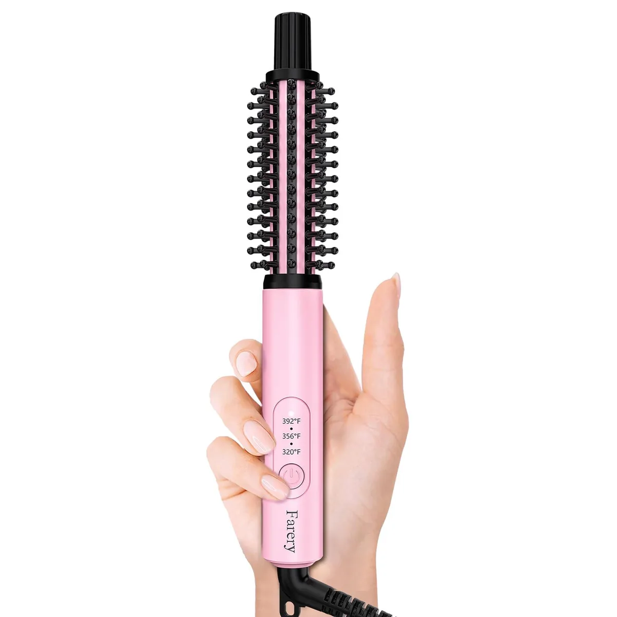 FARERY Mini Thermal Brush 3/4 Inch Pink — product photo