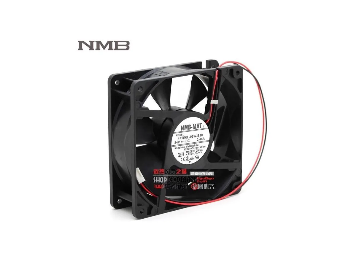 Fans Fans 4715KL-05W-B40 12038 120mm 24V .46A double ball bearing case fan — product photo