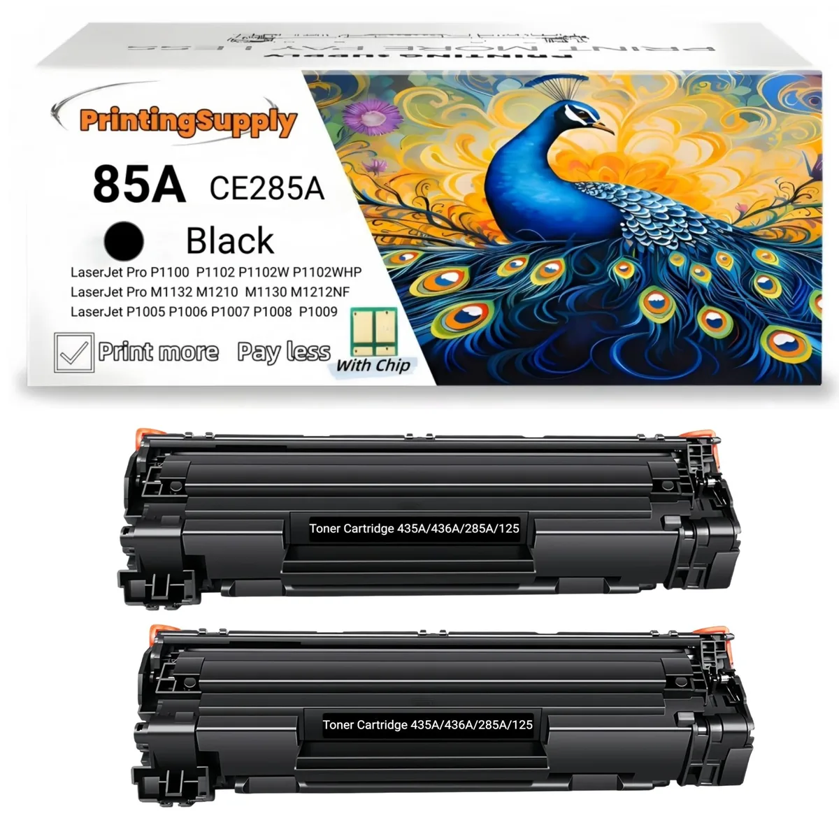 Ninestar Technology Ninestar Technology 85A toner cartridge 2 pack black — product photo