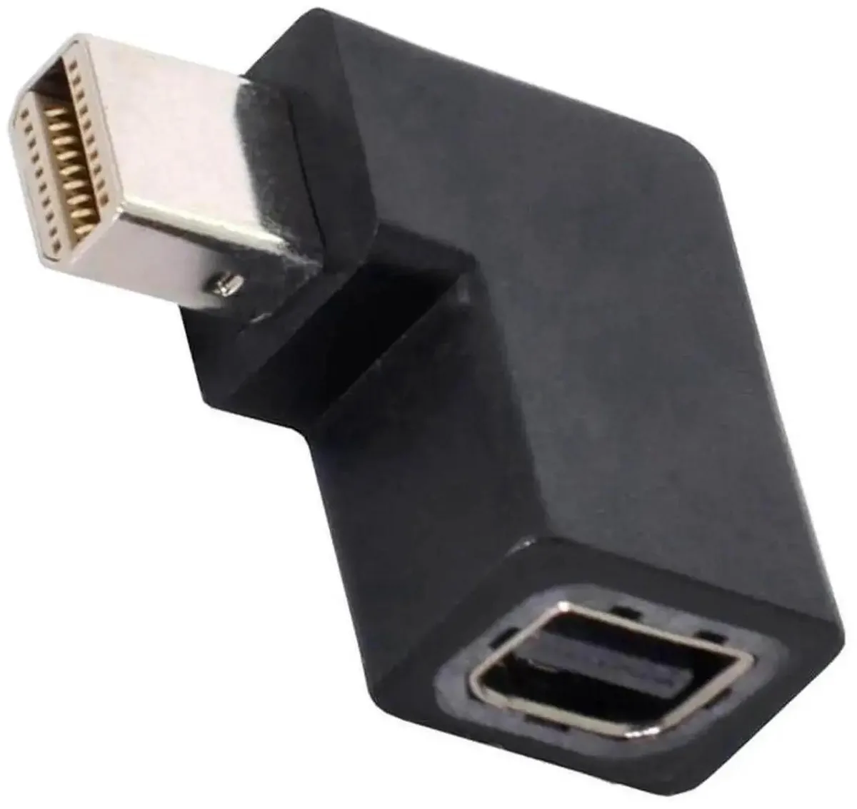 SMUGDESK SMUGDESK Angled Mini DisplayPort 1.4 Male to DP Female Adapter — product photo