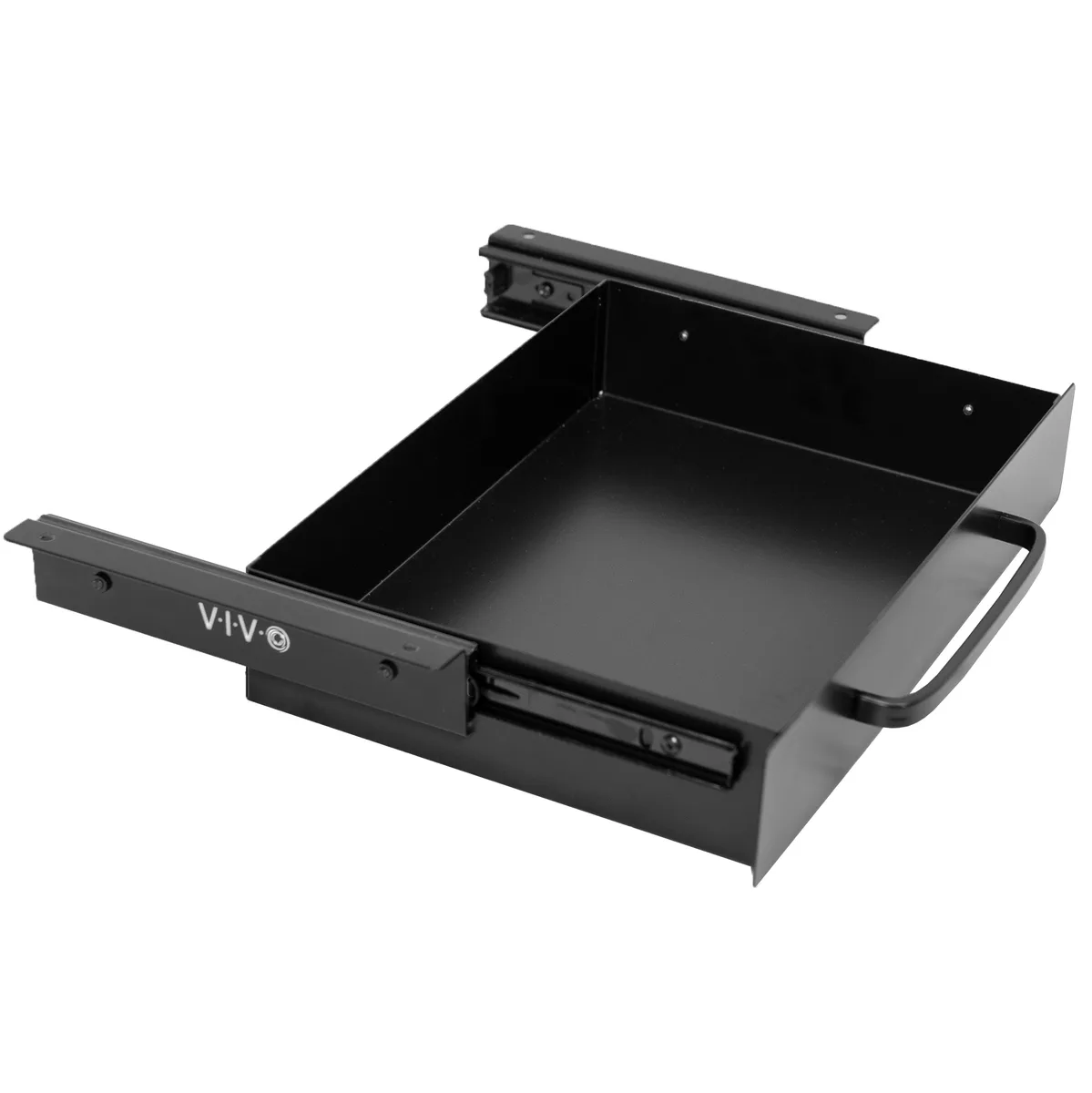 VIVO VIVO Black 13" Under Desk Storage Drawer with Pull Handle — product photo