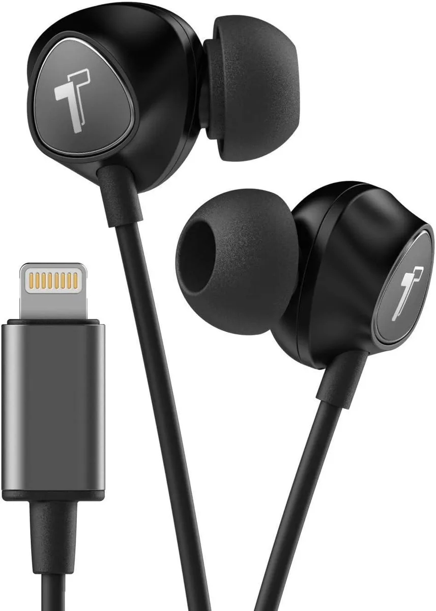 YINGHUA YINGHUA Wired Headset with Lightning Connector (Black) — product photo