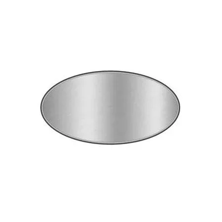 Pack of 500 transparent laminated board lids for carryout containers