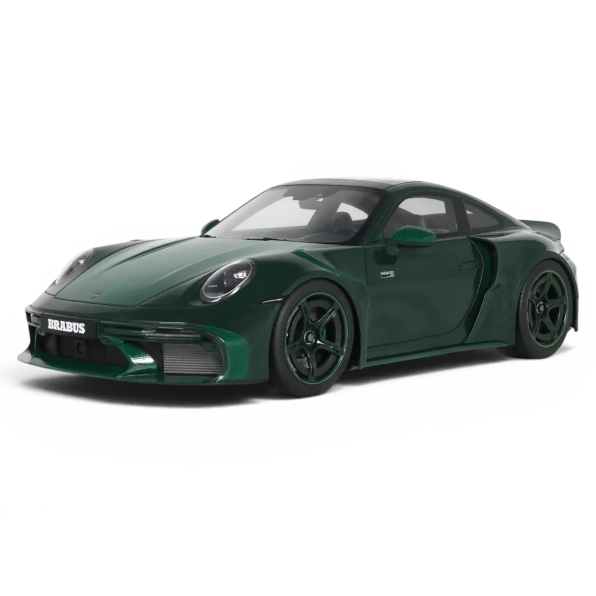 GT Spirit GT Spirit 2024 Brabus 900 Rocket-R Green Metallic Green Carbon Hood 1/18 hobby collectible — product photo