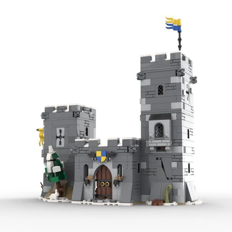 ZITIANYOUBUILD ZITIANYOUBUILD MOC-138791 Medieval Mountain Tower 722 Parts — product photo