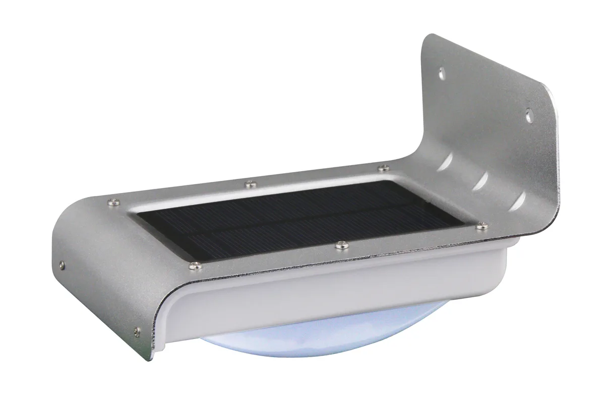 lvmeityd lvmeityd 16-LED Solar Motion Sensor Landscape Lighting Silver — product photo