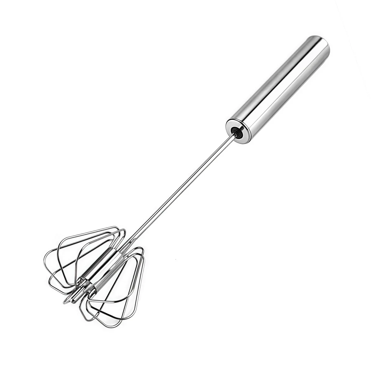  Digead Semi-Automatic Egg Whisk 12in Stainless Steel — product photo