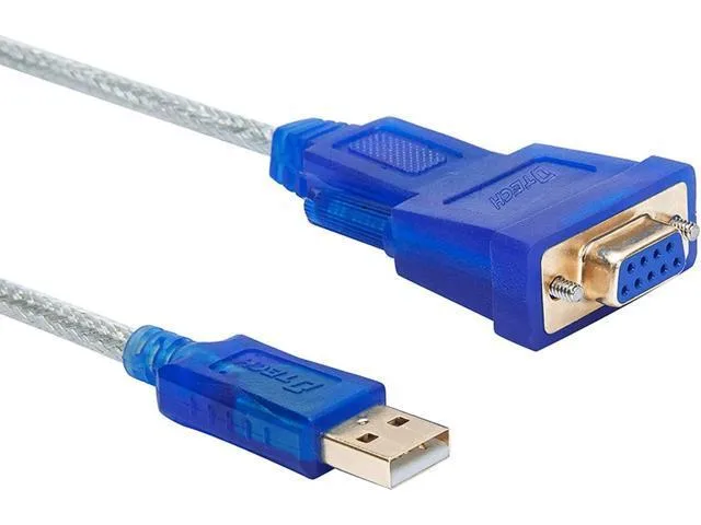 Manw Manw USB to RS232 DB9 Female Serial Cable 6ft PL2303 — product photo