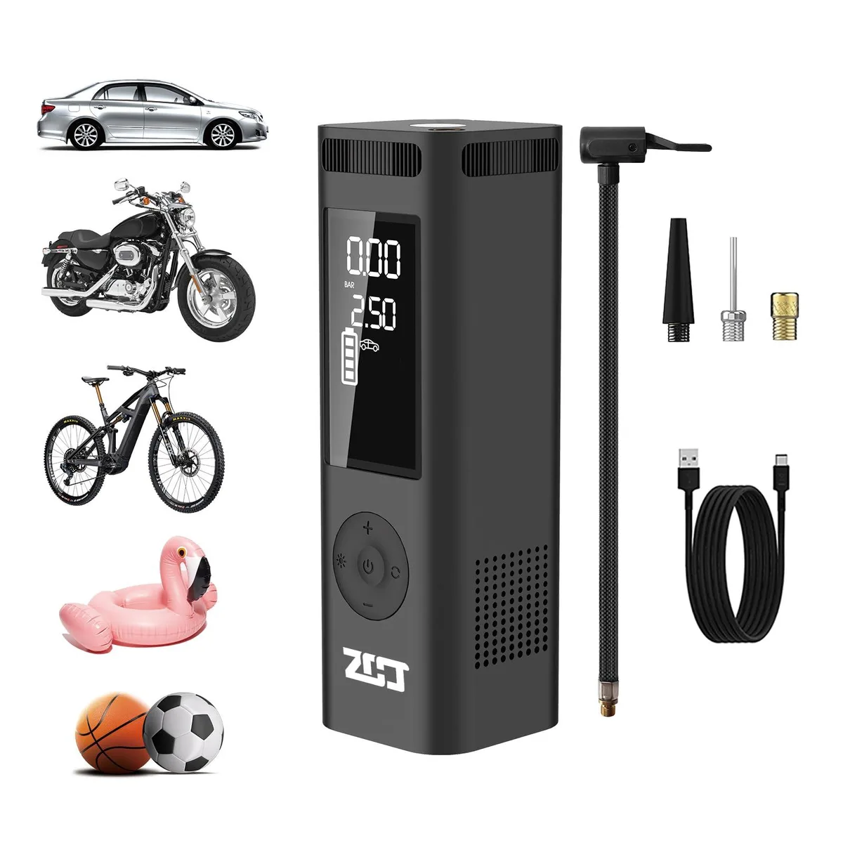  MLDMNHA ZCJ-1689-150PSI-STD 150PSI Cordless Air Compressor 6000mAh — product photo