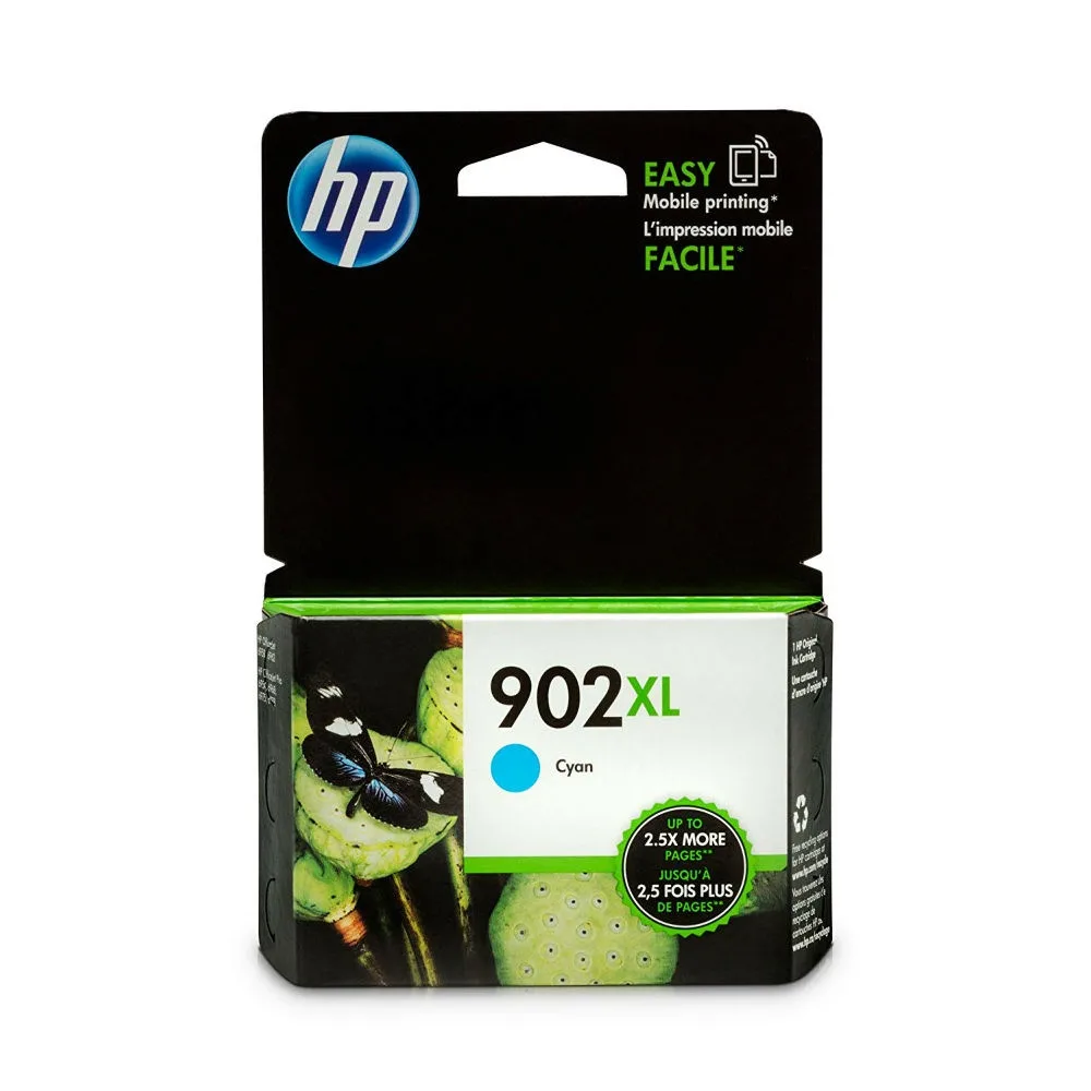 HP HP 902XL High Yield Cyan Ink Cartridge T6M02AN#140 825 Pages — product photo