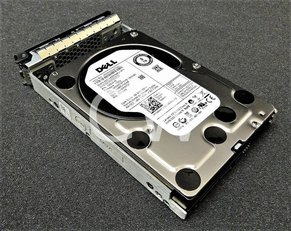 DELL DELL 2TB 7200RPM 3Gbps 3.5" SATA internal hard drive — product photo