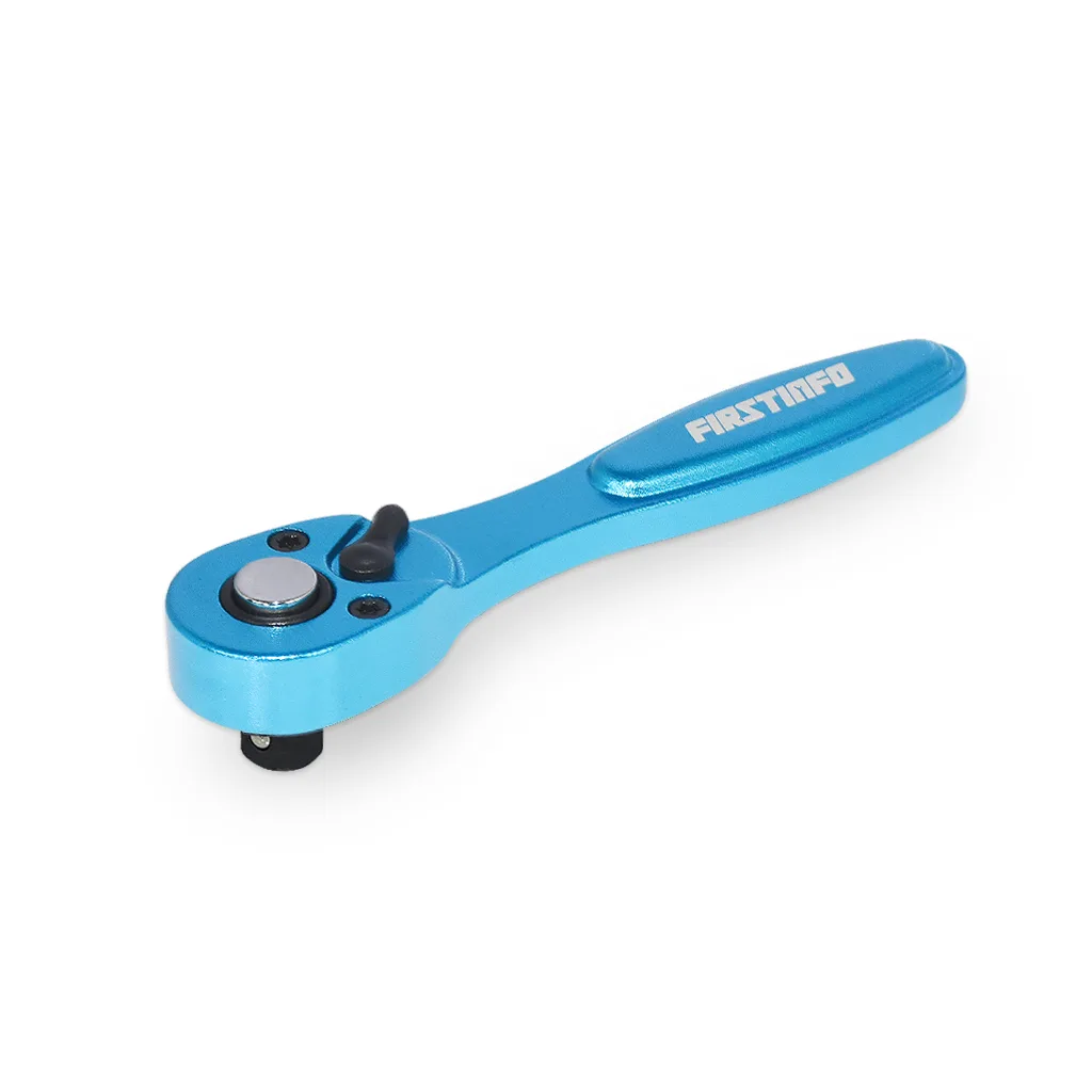 Firstinfo Tools Co., Ltd. Firstinfo Tools Co., Ltd. 1/4 Inch Drive Aluminum Mini Ratchet 72T Indoor Maintenance — product photo