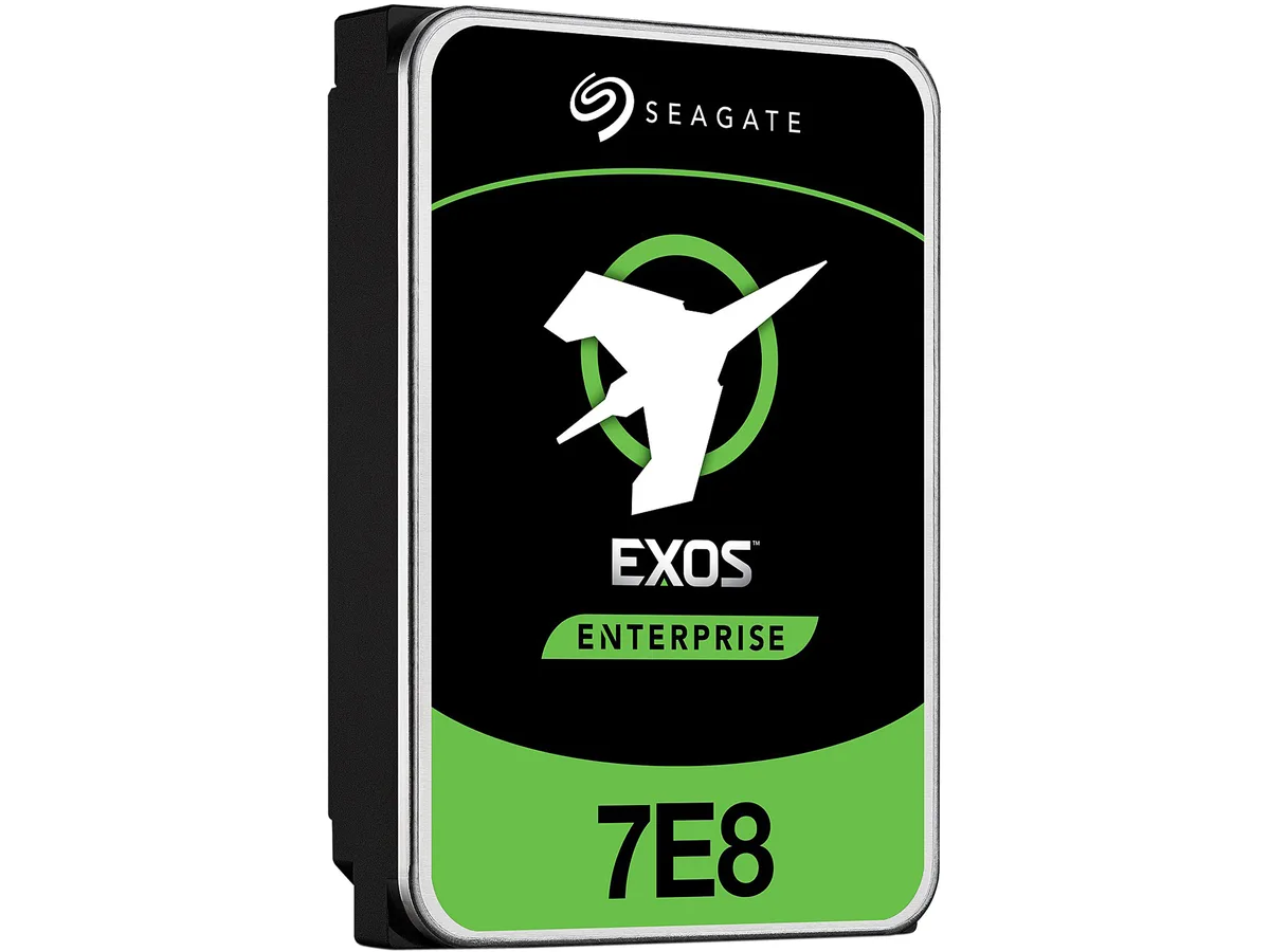 Seagate Seagate Exos 7E8 ST8000NM001A 8TB SAS 12Gb/s 7200 RPM 256MB 3.5" internal hard drive — product photo