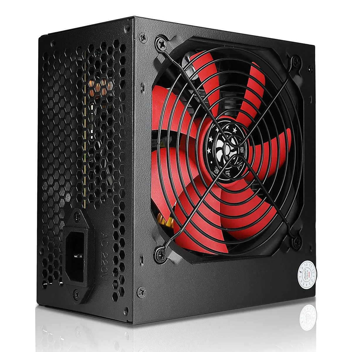 VINTMAR VINTMAR 500W 600W Peak Server Power Supply 120mm PWM Fan ATX 12V 2.31 EPS 12V 2.92 Active PFC Dual 6+2Pin — product photo