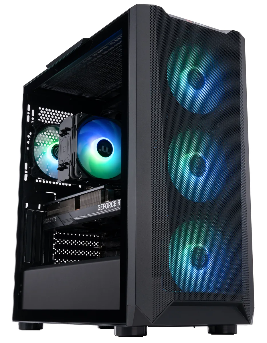 ABS ABS KR7700X4080S gaming PC Ryzen 7 7700X RTX 4080 Super 32GB 1TB — product photo