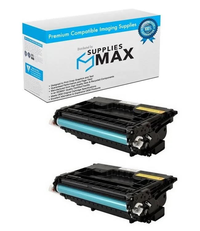 SuppliesMax SuppliesMax CF237AD Black Toner Cartridge 2-Pack 11000 Pages — product photo