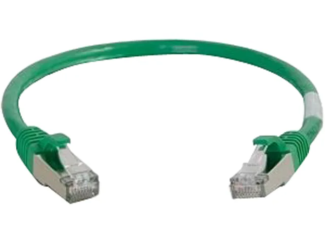 Cables To Go Cables To Go 00982 Cat6 network ethernet cable 6 in Green — product photo