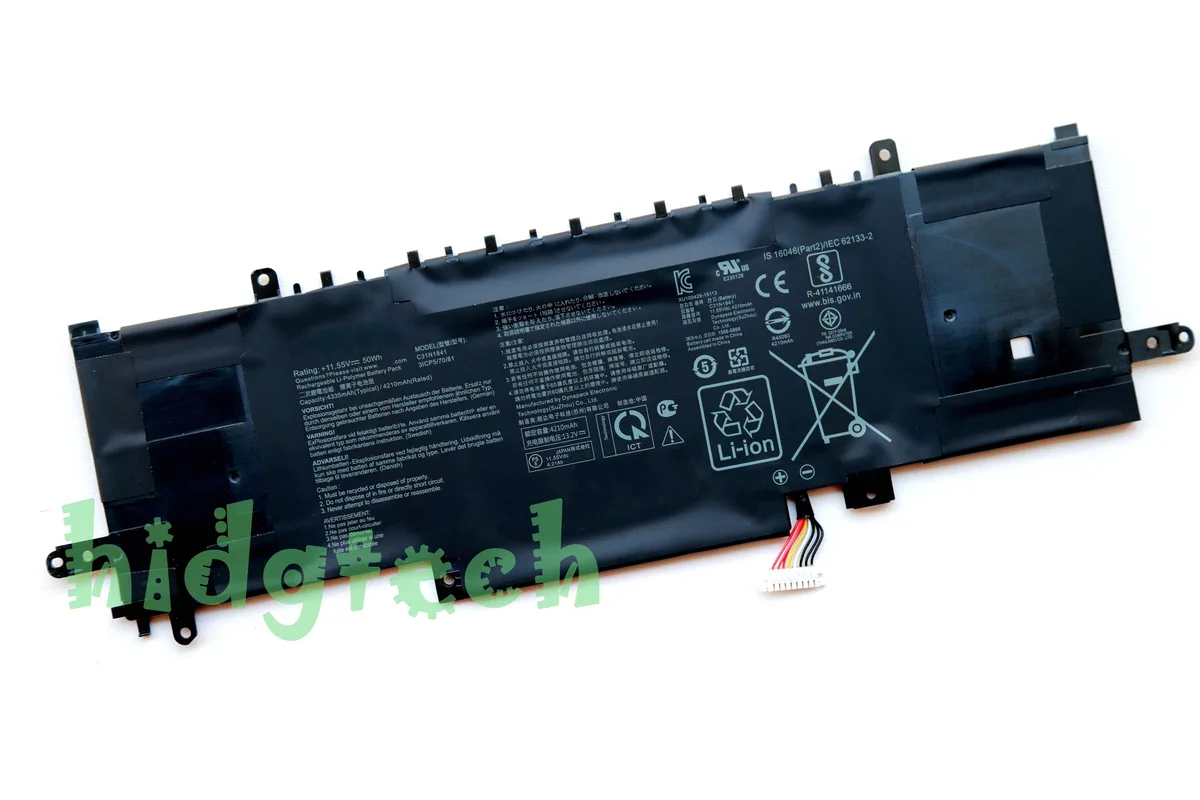 Beisite Beisite C31N1841 50Wh 11.55V laptop battery — product photo