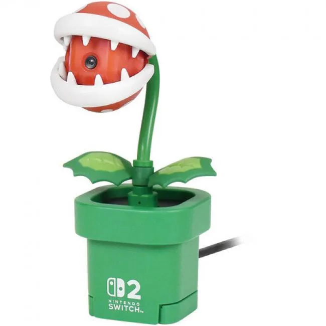 HORI HORI NSX-001U Piranha Plant USB Camera nintendo switch accessory — product photo