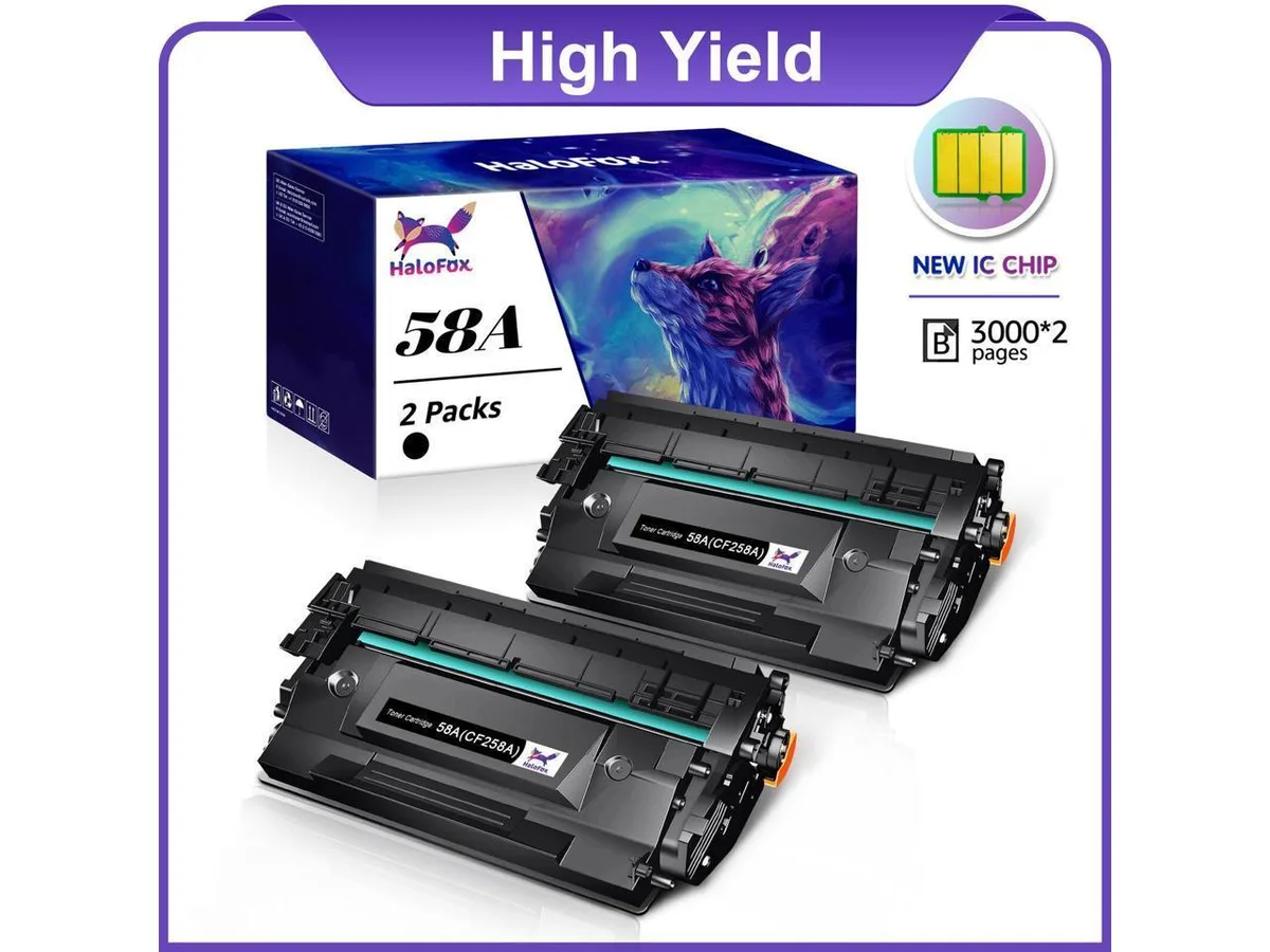 V4ink V4ink 58A CF258A toner cartridge 2-pack with chip — product photo