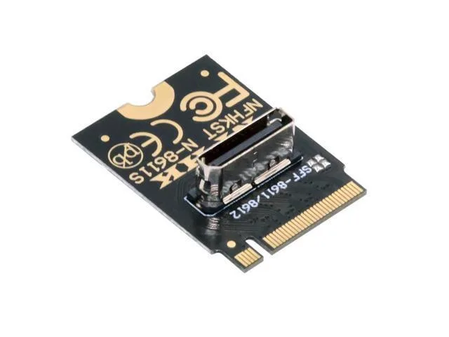 LORDWORLD LORDWORLD 2230 PCI-E 4.0 M.2 M-Key to Oculink SFF-8612 SFF-8611 Vertical Host Adapter — product photo