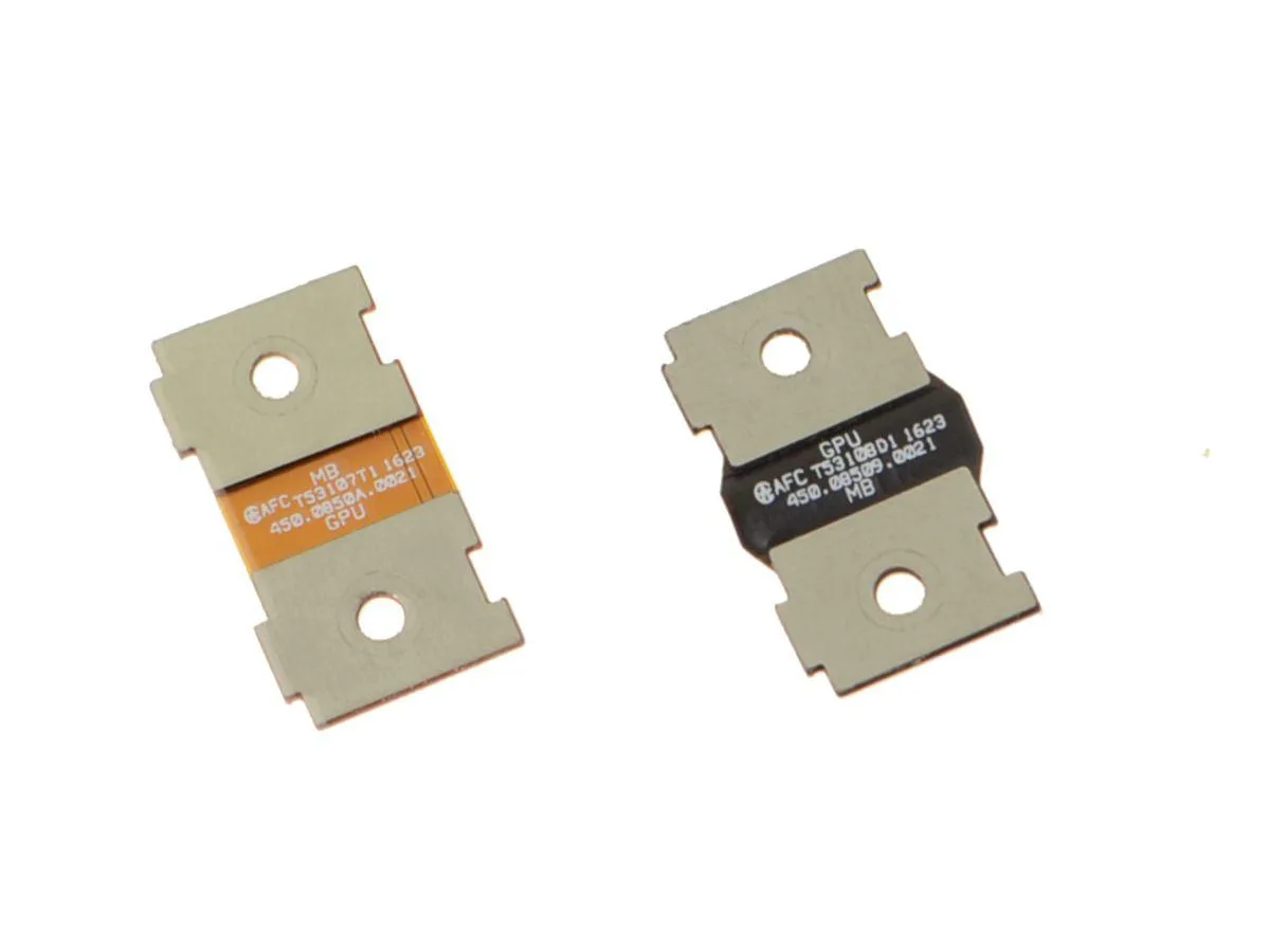 A flat ribbon cable kit with multiple connectors on a light surface