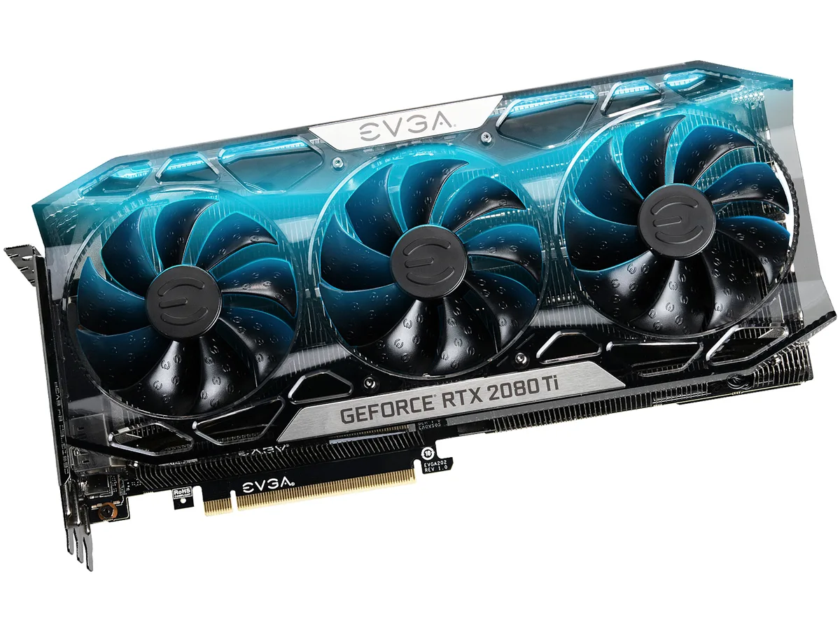 EVGA EVGA GeForce RTX 2080 Ti FTW3 Ultra 11G-P4-2487-KR graphics card — product photo