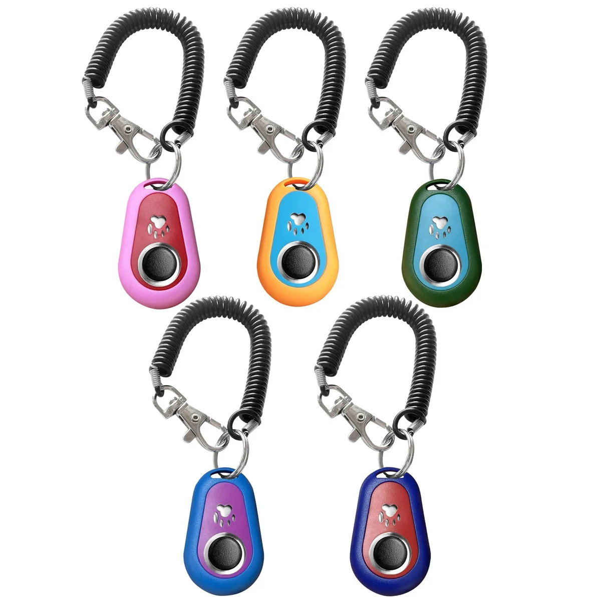  Pet Training Clicker 5PCS Blue — product photo