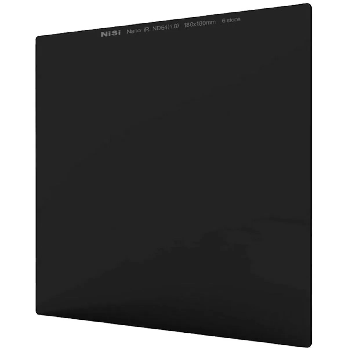Nisi Nisi 180x180mm Nano IR ND64 1.8 6 Stop Neutral Density Glass Filter camera accessory — product photo