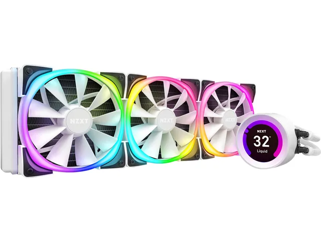 NZXT NZXT Kraken Z73 RGB 360mm liquid cooler white — product photo