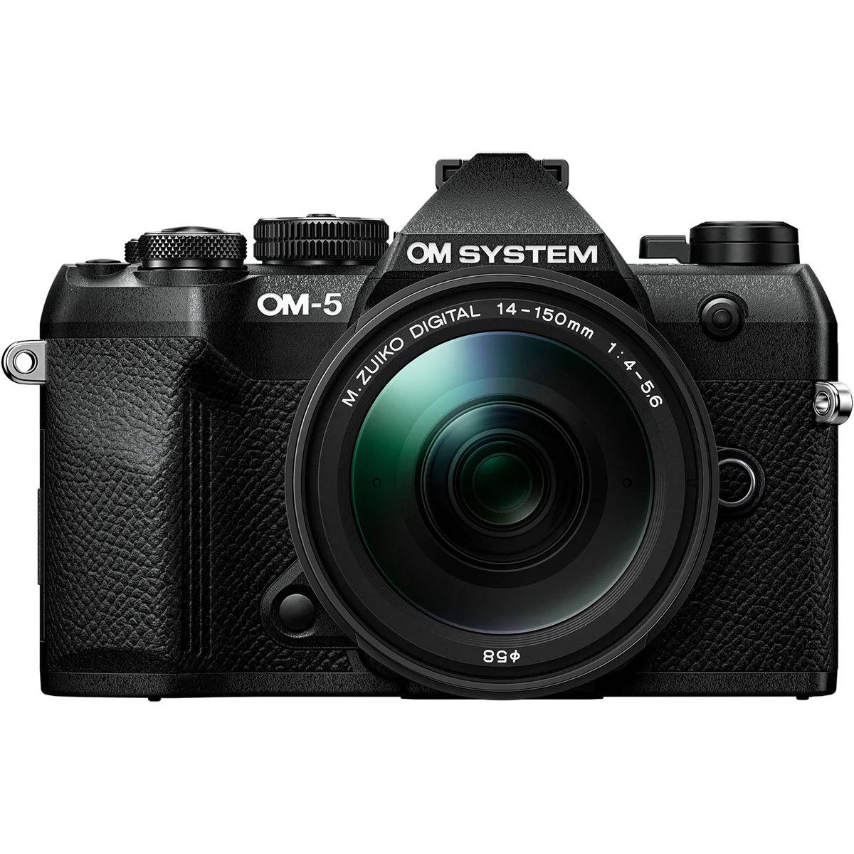 Olympus America Inc. Olympus America Inc. V210072BU000 OM-5 Mark II Compact Mirrorless Camera with 14-150mm f/4-5.6 II Lens — product photo