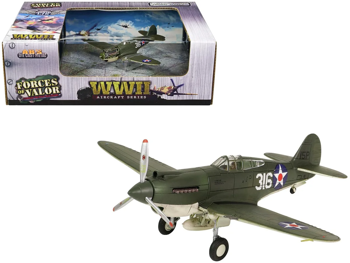Forces Of Valor Forces Of Valor Curtiss P-40B HAWK 81A-2 1/72 Diecast Model — product photo