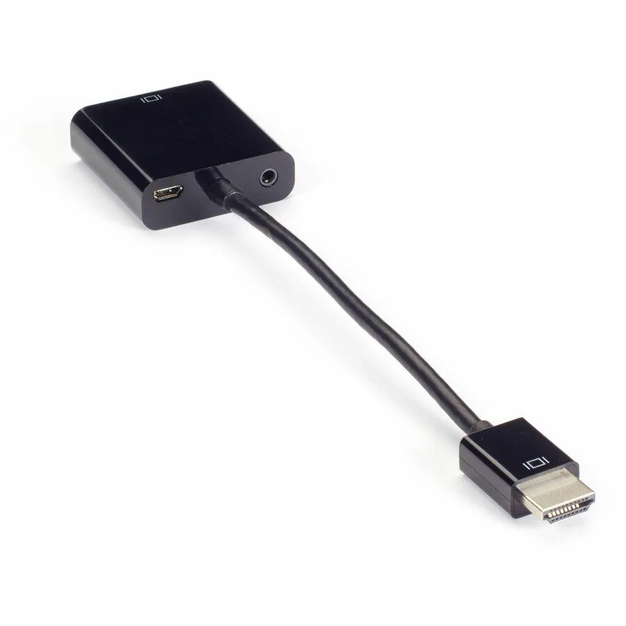 Black Box Corporation Black Box HDMI to VGA Adapter with Audio Male/Female Dongle — product photo