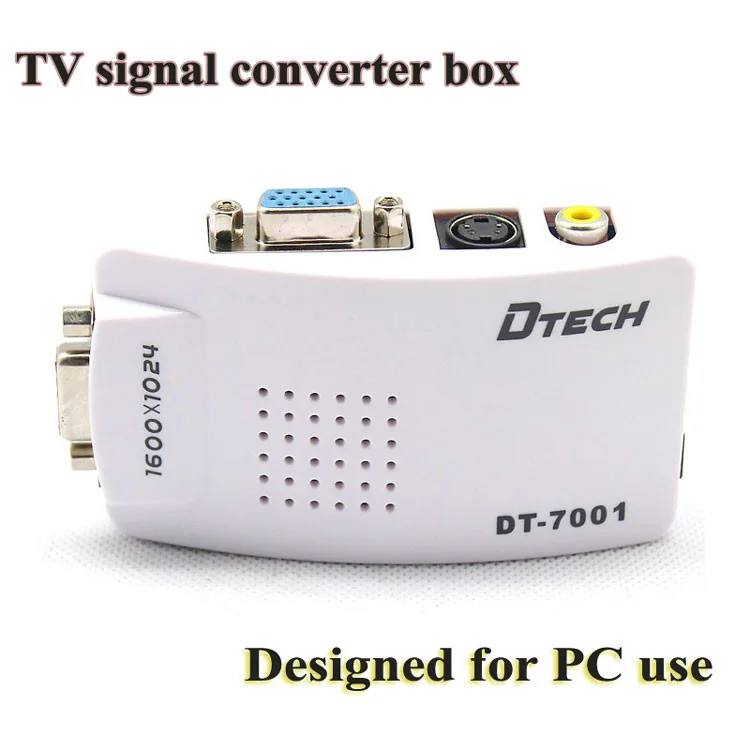 Transway's Marketplace Transway's Marketplace DT-7001 VGA to AV S-Video Converter pro sound — product photo