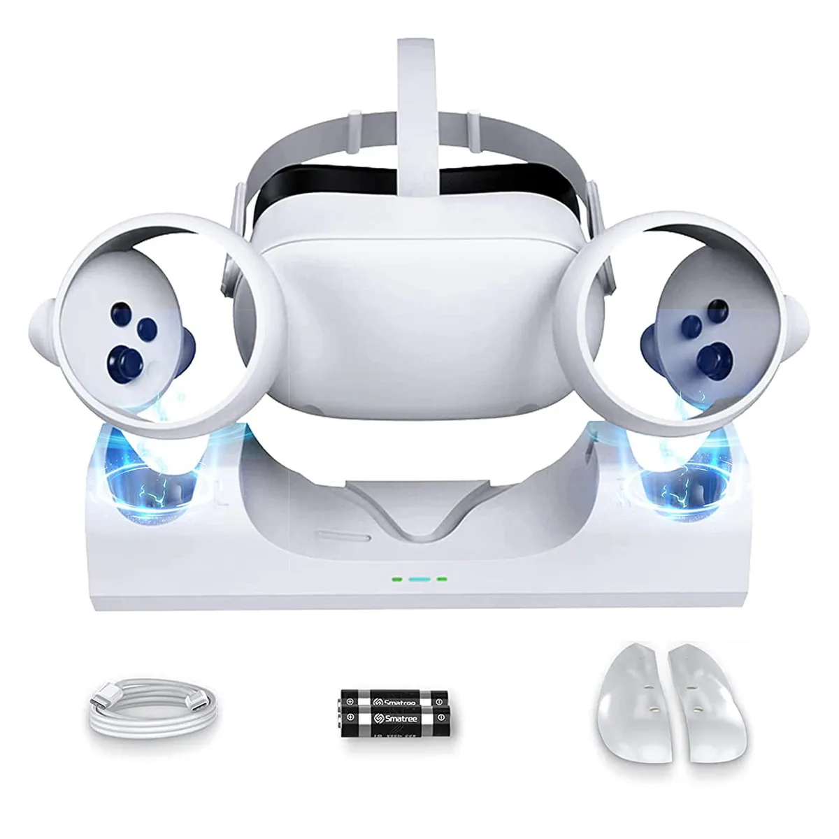 Werleo Werleo Charging Dock for Meta Quest 2 with LED Indicator — product photo