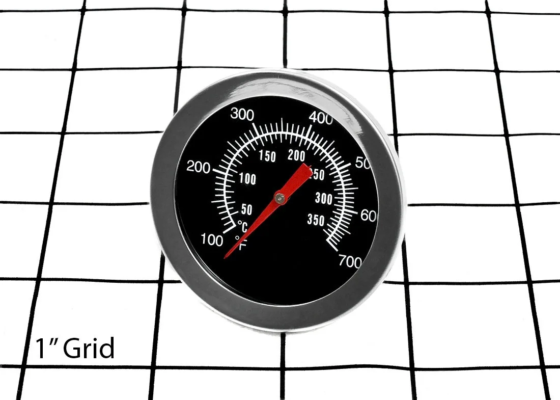 NEXGRILL NEXGRILL 2608 2" Temperature Gauge Indicator Appliance Part — product photo
