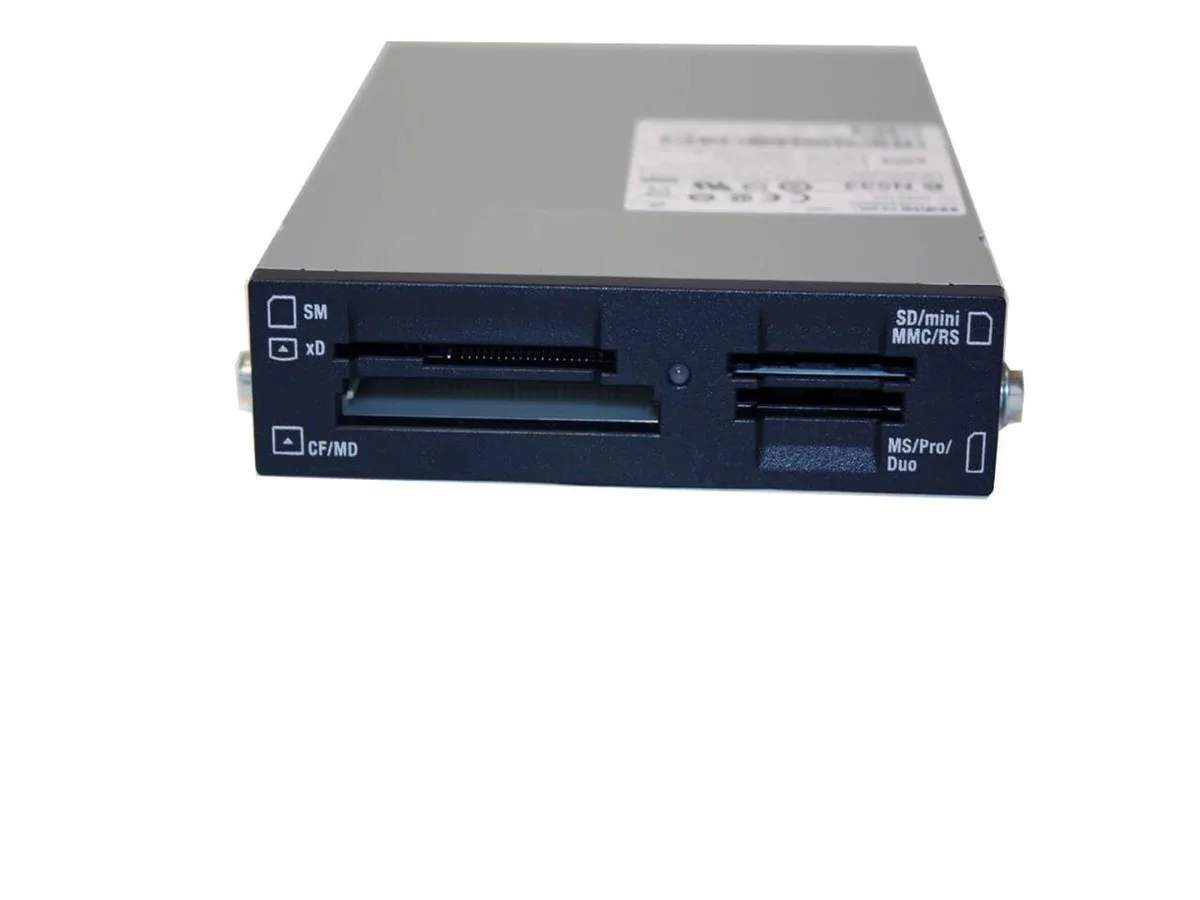 Black rectangular Dell TEAC CA-200 card reader with multiple slots
