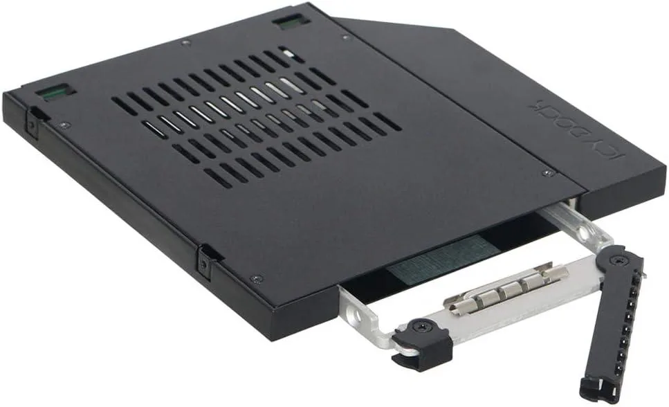 ICY DOCK ICY DOCK ToughArmor MB411SPO-2B 2.5" SATA Hot-Swap Rack 9.5mm Bay — product photo