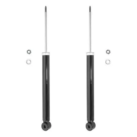 Unity rear shock absorber kit, two silver tubes in box