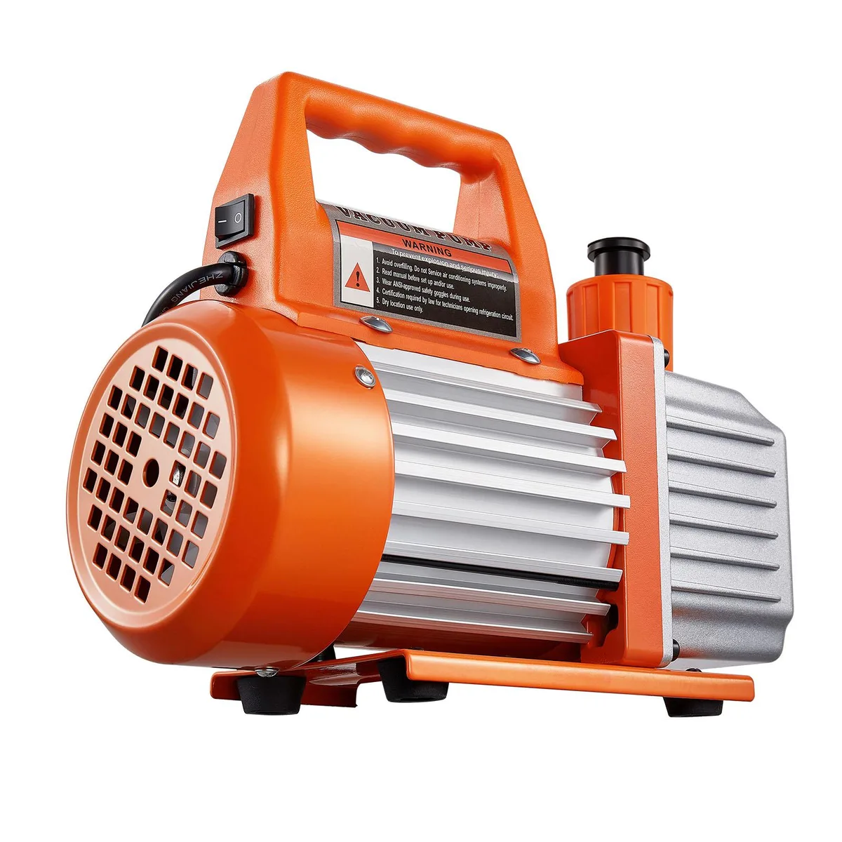 VEVOR VEVOR 4 CFM AC Vacuum Pump &amp; Gauge Set 1/3 HP VP135 — product photo