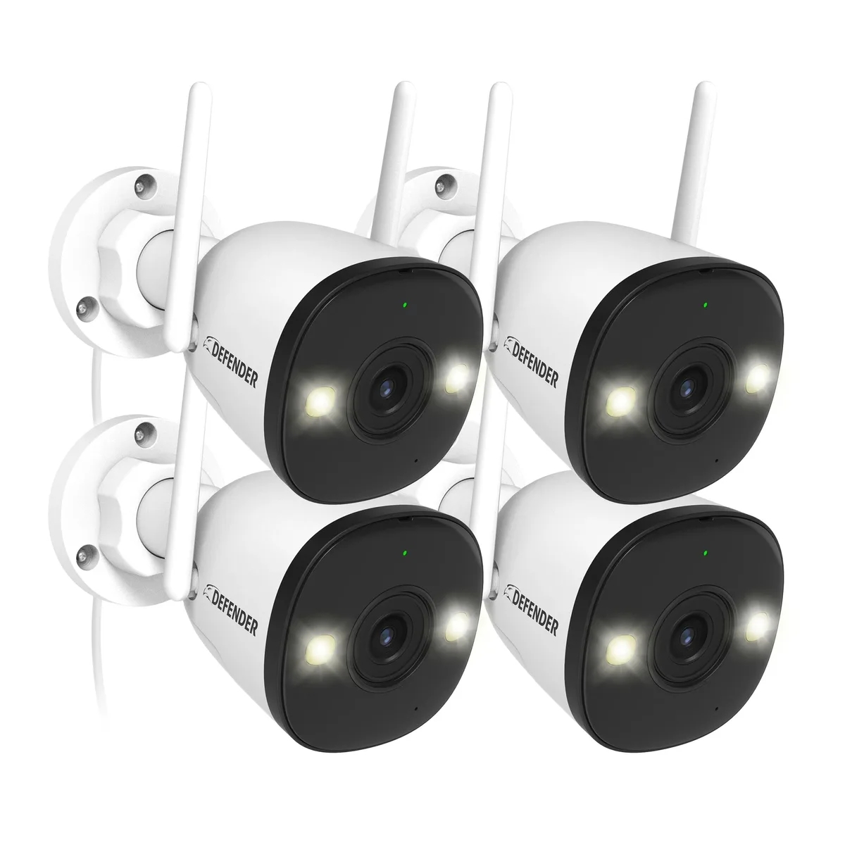 Defender Defender Guard Pro 4K Wi-Fi 6 Security Camera 4 Pack — product photo