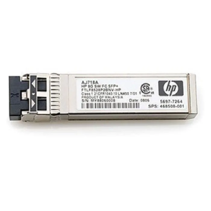 HPE HPE AJ715A Short Wave B-series Fibre Channel SFP Module — product photo